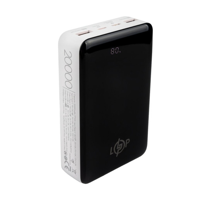 Бездротовий Power Bank LogicPower LP PQ18 20000mAh