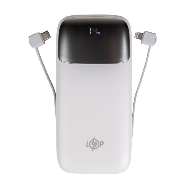 Зовнішній акумулятор (Power Bank) LogicPower LP PQ20 20000mAh 22.5W Зовнішній акумулятор (Power Bank) LogicPower LP PQ20 20000mAh 22.5W