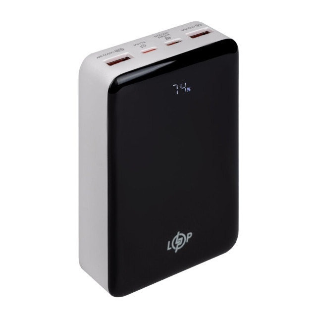 Зовнішній акумулятор (Power Bank) LogicPower LP PQ22 20000mAh 22.5W Зовнішній акумулятор (Power Bank) LogicPower LP PQ22 20000mAh 22.5W