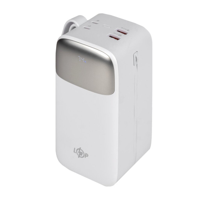 Зовнішній акумулятор (Power Bank) LogicPower LP PQ50 50000mAh 22.5W Зовнішній акумулятор (Power Bank) LogicPower LP PQ50 50000mAh 22.5W