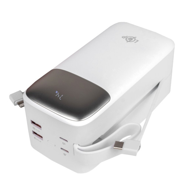 Зовнішній акумулятор (Power Bank) LogicPower LP PQ50 50000mAh 22.5W Зовнішній акумулятор (Power Bank) LogicPower LP PQ50 50000mAh 22.5W