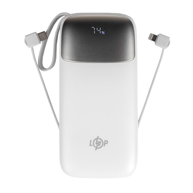 Зовнішній акумулятор (Power Bank) LogicPower LP PQ50 50000mAh 22.5W Зовнішній акумулятор (Power Bank) LogicPower LP PQ50 50000mAh 22.5W