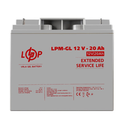 Акумулятор гелевий LogicPower LPM-GL 12V - 20 Ah для Mercedes Акумулятор гелевий LogicPower LPM-GL 12V - 20 Ah для Mercedes