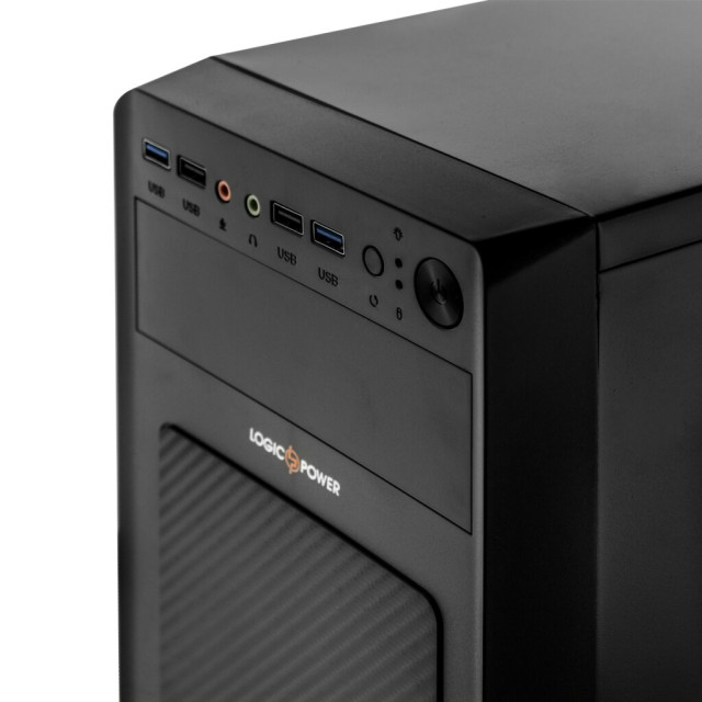 Комп'ютерний корпус LogicPower LP 6108 - 400w 12cm MATX, 2xUSB3.0+2xUSB2.0 Комп'ютерний корпус LogicPower LP 6108 - 400w 12cm MATX, 2xUSB3.0+2xUSB2.0
