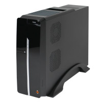 Компьютерный корпус LogicPower LP S608 BK 400W Slim 2xUSB 2.0