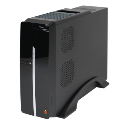 Компьютерный корпус LogicPower LP S608 BK 400W Slim 2xUSB 2.0