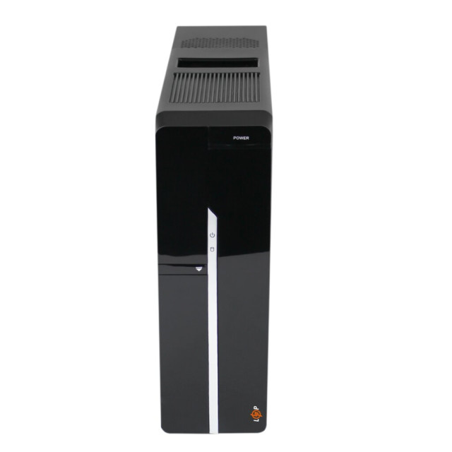 Компьютерный корпус LogicPower LP S608 BK 400W Slim 2xUSB 2.0