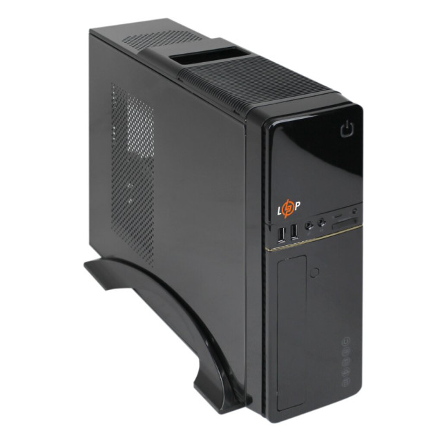Корпус LogicPower LP S607 BK 400W Slim 2хUSB 2.0