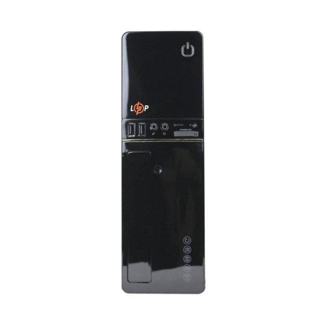 Корпус LogicPower LP S607 BK 400W Slim 2хUSB 2.0