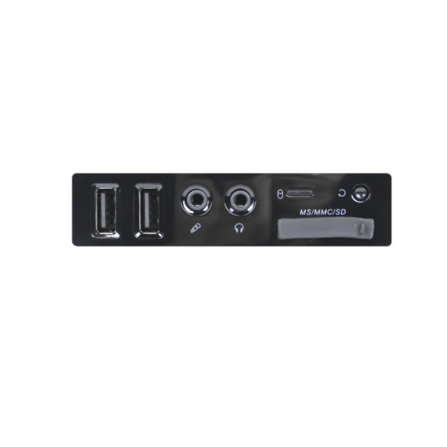 Корпус LogicPower LP S607 BK 400W Slim 2хUSB 2.0