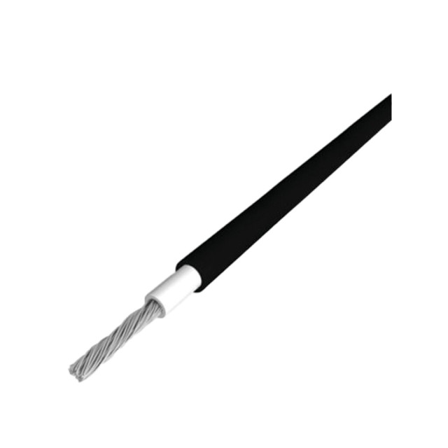 Кабель для солнечных электростанций H1Z2Z2-K 1*4 30 м черный (папа) Кабель для солнечных электростанций H1Z2Z2-K 1*4 30 м черный (папа)