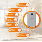 Система резервного живлення LogicPower LP Autonomic Basic FW 1000W (АКБ 3000Wh) Графіт мат Система резервного живлення LogicPower LP Autonomic Basic FW 1000W (АКБ 3000Wh) Графіт мат