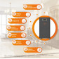 Система резервного живлення LogicPower LP Autonomic Ultra FW 3500W (АКБ 5200Wh) Графіт глянець