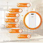 Система резервного живлення LogicPower LP Autonomic Ultra FW 3500W (АКБ12000Wh) Білий глянець