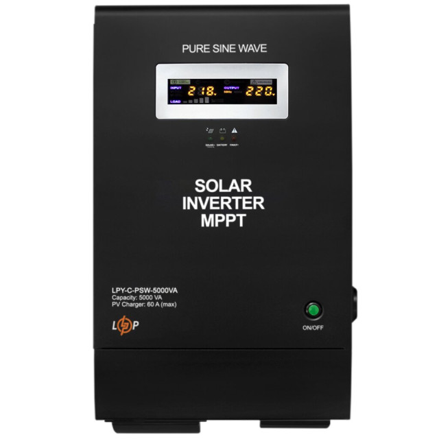 Cонячний інвертор (ДБЖ) LogicPower LPY-C-PSW-5000VA (3500W) MPPT48V Cонячний інвертор (ДБЖ) LogicPower LPY-C-PSW-5000VA (3500W) MPPT48V