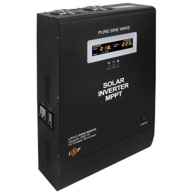 Cонячний інвертор (ДБЖ) LogicPower LPY-C-PSW-5000VA (3500W) MPPT48V Cонячний інвертор (ДБЖ) LogicPower LPY-C-PSW-5000VA (3500W) MPPT48V