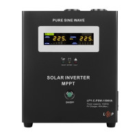 Солнечный инвертор (ИБП) LogicPower LPY-С-PSW-1500VA (1050Вт) MPPT 24V