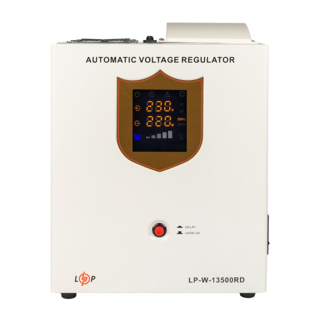 Стабілізатор напруги LogicPower LP-W-13500RD (8100Вт / 7 ступ)