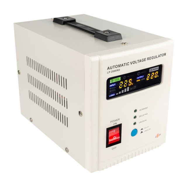 Стабілізатор напруги LogicPower LP-2500RD (1500Вт / 7 ступ) Стабілізатор напруги LogicPower LP-2500RD (1500Вт / 7 ступ)