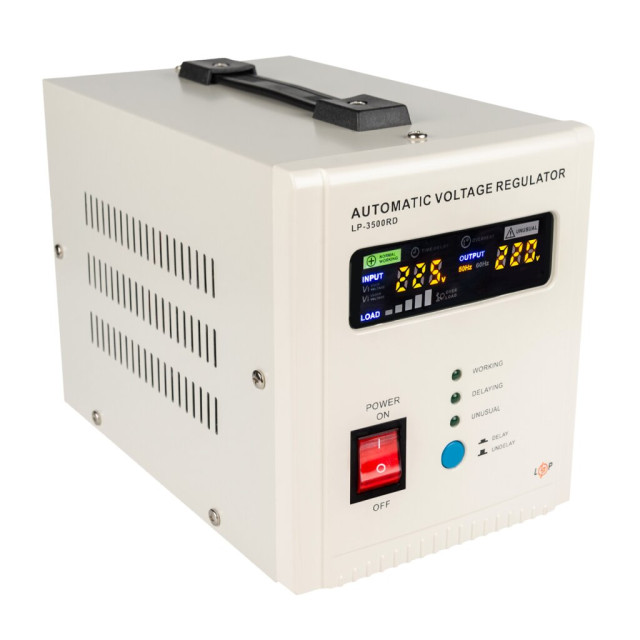 Стабілізатор напруги LogicPower LP-3500RD (2100Вт / 7 ступ) Стабілізатор напруги LogicPower LP-3500RD (2100Вт / 7 ступ)