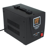 Стабілізатор напруги LogicPower LPT-1500RD BLACK (1050W) Стабілізатор напруги LogicPower LPT-1500RD BLACK (1050W)