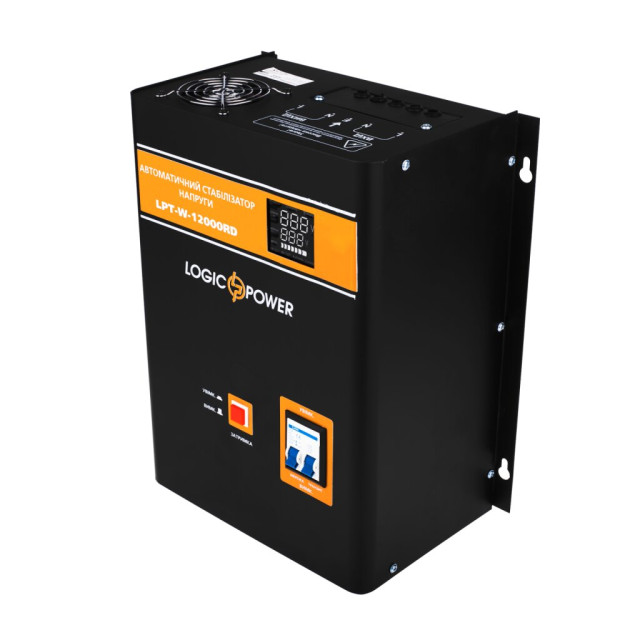 Стабілізатор напруги LogicPower LPT-W-12000RD BLACK (8400W)