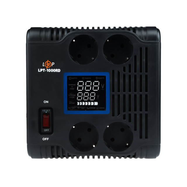 Стабілізатор напруги LogicPower LPT-1000RD (700W) Стабілізатор напруги LogicPower LPT-1000RD (700W)