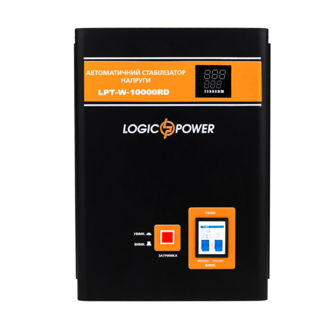 Стабилизатор напряжения LogicPower LPT-W-10000RD BLACK (7000W) Стабилизатор напряжения LogicPower LPT-W-10000RD BLACK (7000W)