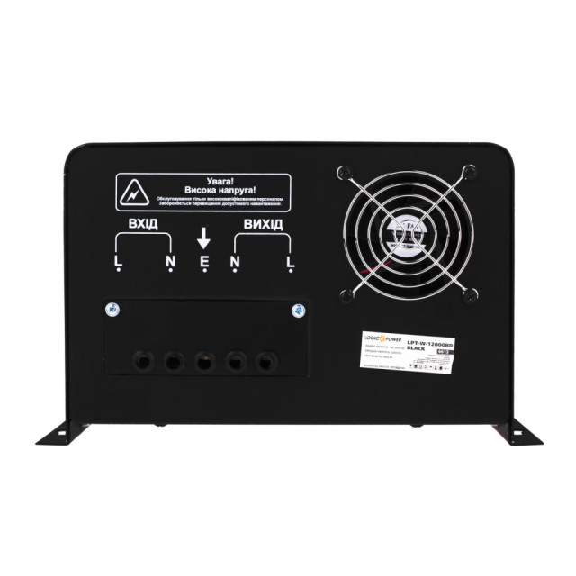 Стабілізатор напруги LogicPower LPT-W-12000RD BLACK (8400W) Стабілізатор напруги LogicPower LPT-W-12000RD BLACK (8400W)