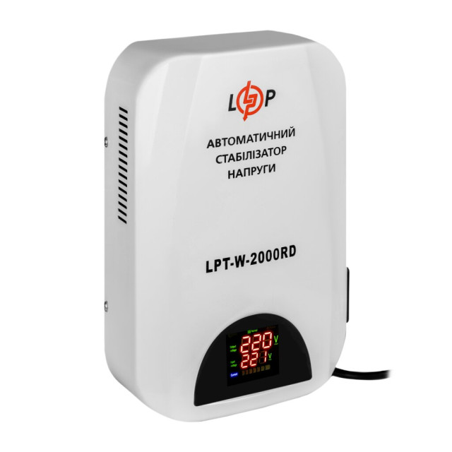 Стабилизатор напряжения LogicPower LPT-W-2000RD (1400Вт) Стабилизатор напряжения LogicPower LPT-W-2000RD (1400Вт)
