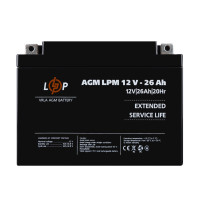 Акція. Акумулятор AGM LogicPower LPM 12V - 26 Ah