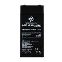 Акция. Аккумулятор AGM LogicPower LPM 4V - 4 Ah