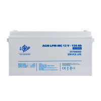 Акция. Аккумулятор мультигелевый AGM LogicPower LPM-MG 12V - 150 Ah