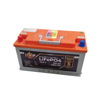 Акумулятор для автомобіля літієвий LogicPower LP LiFePO4 (+ зліва) 12,8V - 100 Ah (1280Wh)