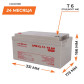 Аккумулятор гелевый LogicPower LPU-GL 12V - 65 Ah