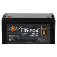 Аккумулятор LogicPower LP LiFePO4 12,8V - 200 Ah (2560Wh) (BMS 150A/75А) пластик для ИБП Аккумулятор LogicPower LP LiFePO4 12,8V - 200 Ah (2560Wh) (BMS 150A/75А) пластик для ИБП
