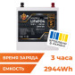 Аккумулятор LogicPower LP LiFePO4 12V (12,8V) - 230 Ah (2944Wh) (BMS 150A/75А) металл для ИБП