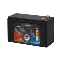 Акумулятор LogicPower LP LiFePO4 12V (12,8V) - 5 Ah (64Wh) Акумулятор LogicPower LP LiFePO4 12V (12,8V) - 5 Ah (64Wh)