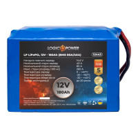 Аккумулятор LogicPower LP LiFePO4 12V - 180 Ah (BMS 80A/40А)