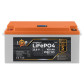 Аккумулятор LogicPower LP LiFePO4 24V (25,6V) - 100 Ah (2560Wh) (BMS 80/40А) пластик LCD для ИБП