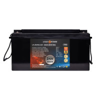 Аккумулятор LogicPower LP LiFePO4 24V (25,6V) - 202 Ah (5171Wh) (BMS 60A) пластик Аккумулятор LogicPower LP LiFePO4 24V (25,6V) - 202 Ah (5171Wh) (BMS 60A) пластик