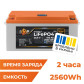 Акумулятор LogicPower LP LiFePO4 25,6V - 100 Ah (2560Wh) (BMS 100A/50А) пластик LCD Smart BT