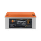 Акумулятор LogicPower LP LiFePO4 25,6V - 100 Ah (2560Wh) (BMS 100A/50А) пластик Smart BT