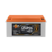 Акумулятор LogicPower LP LiFePO4 25,6V - 100 Ah (2560Wh) (BMS 80A/40А) пластик