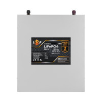 Акумулятор LogicPower LP LiFePO4 25,6V - 120 Ah (3072Wh) (BMS 80A/40А) метал для ДБЖ Акумулятор LogicPower LP LiFePO4 25,6V - 120 Ah (3072Wh) (BMS 80A/40А) метал для ДБЖ