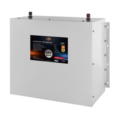 Аккумулятор LogicPower LP LiFePO4 48V (51,2V) - 202 Ah (10342Wh) (BMS 150A) металл Аккумулятор LogicPower LP LiFePO4 48V (51,2V) - 202 Ah (10342Wh) (BMS 150A) металл
