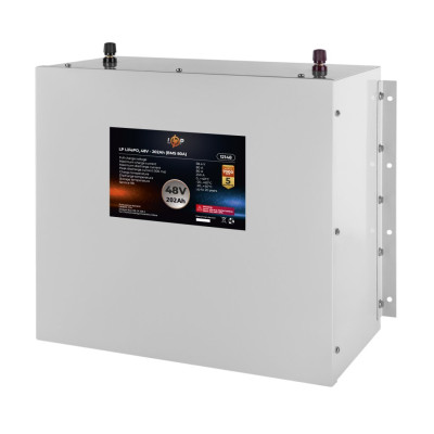 Аккумулятор LogicPower LP LiFePO4 48V (51,2V) - 202 Ah (10342Wh) (BMS 80A) металл Аккумулятор LogicPower LP LiFePO4 48V (51,2V) - 202 Ah (10342Wh) (BMS 80A) металл