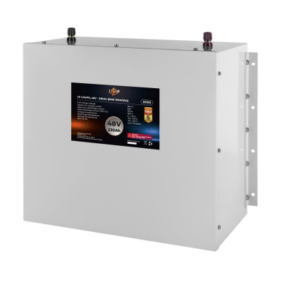 Аккумулятор LogicPower LP LiFePO4 48V (51,2V) - 230 Ah (11776Wh) (BMS 100A/50A) металл Аккумулятор LogicPower LP LiFePO4 48V (51,2V) - 230 Ah (11776Wh) (BMS 100A/50A) металл