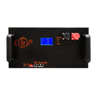 Аккумулятор LogicPower LP LiFePO4 51,2V - 100 Ah (5120Wh) (Smart BMS 150A/100А) с LCD металл Smart RM