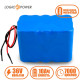 Акумулятор LogicPower LP Li-ion 18650 2.0 Ач 36V - 10 Ah (BMS 30A/20А) Акумулятор LogicPower LP Li-ion 18650 2.0 Ач 36V - 10 Ah (BMS 30A/20А)